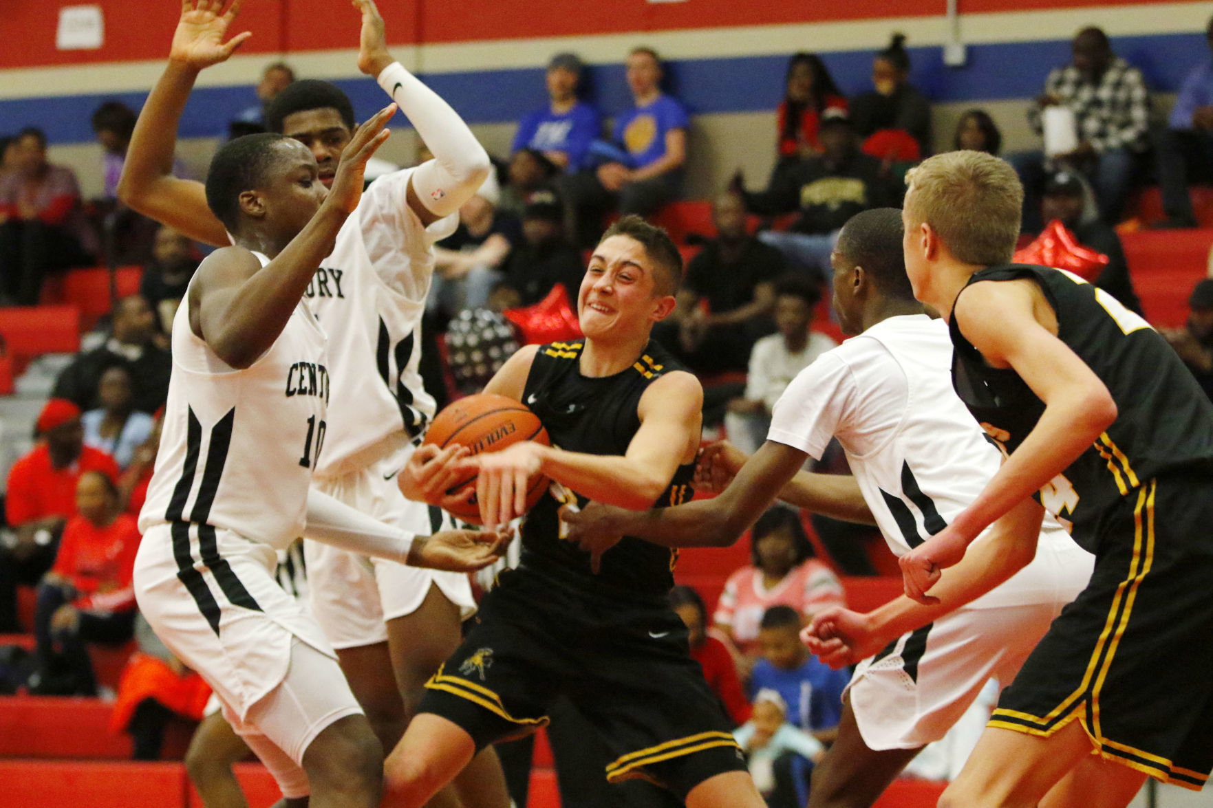 Kouts at 21st Century boys basketball